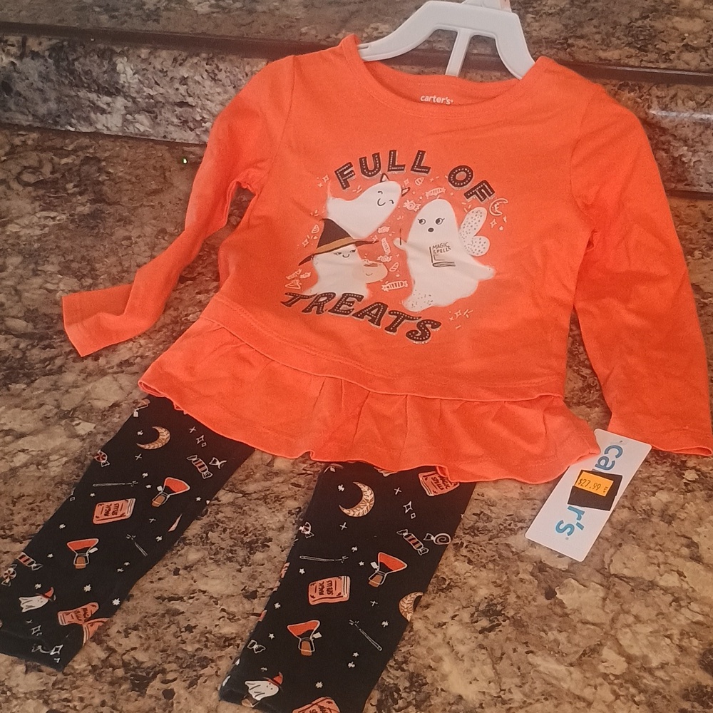 Halloween Two-piece Outfit Size 2T New With Tags - Picture 6 of 9